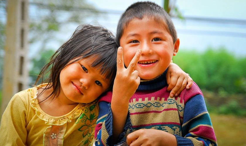 H&igrave;nh ảnh Quốc tế Thiếu nhi ngọt ng&agrave;o &yacute; nghĩa