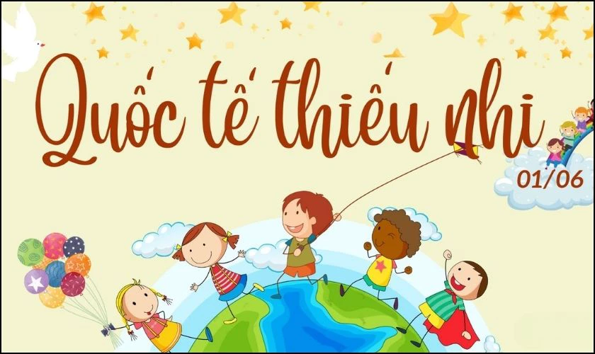 H&igrave;nh ảnh Quốc tế Thiếu nhi 2025 đẹp 4K