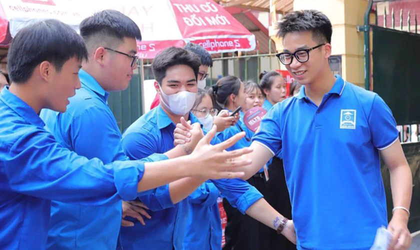 Chung tay một mùa tiếp sức mùa thi tốt đẹp