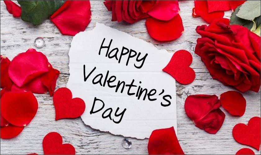 Chúc mừng ngày Valentine bằng hình ảnh