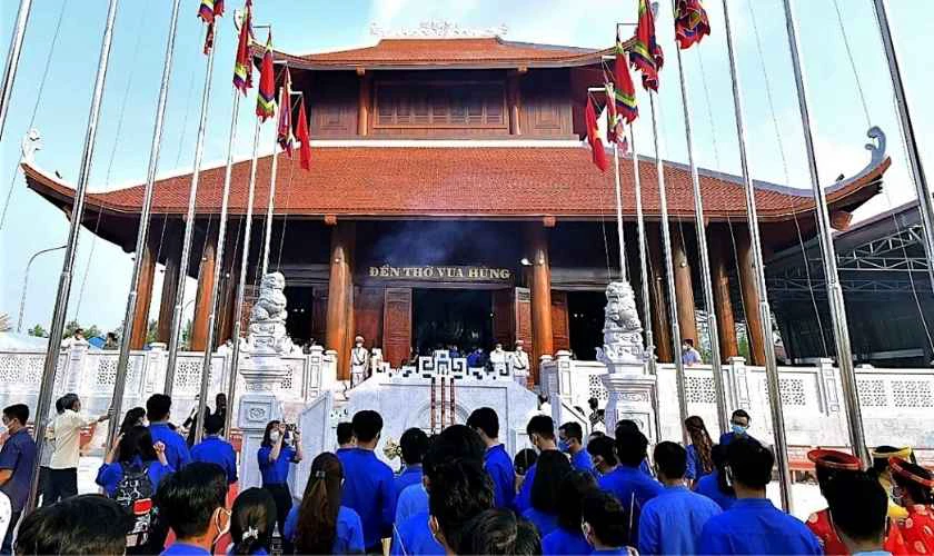 Hình ảnh vua Hùng mới 2026