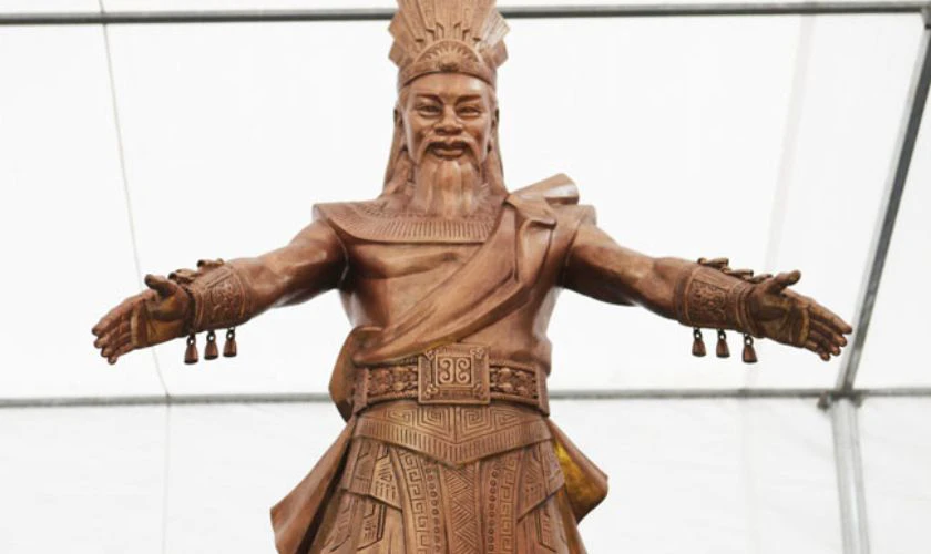 Hình ảnh các vị vua Hùng hùng vĩ