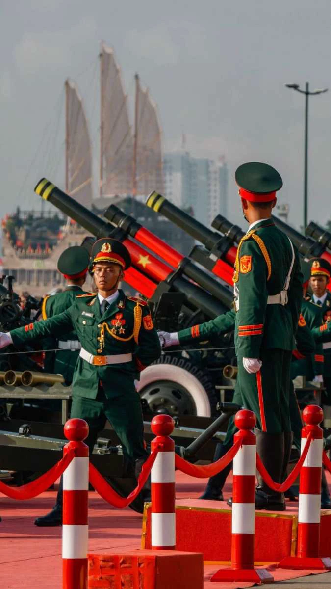 Ảnh nền diễu binh