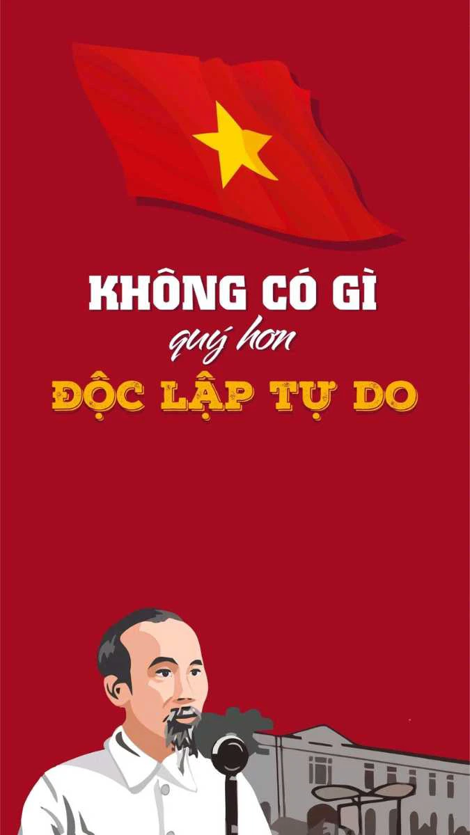 Hình nền 2/9/2025 dạng tranh vẽ, nghệ thuật