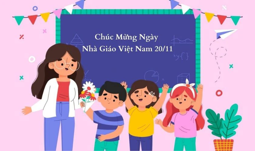Hình nền 20/11 độc đáo cute
