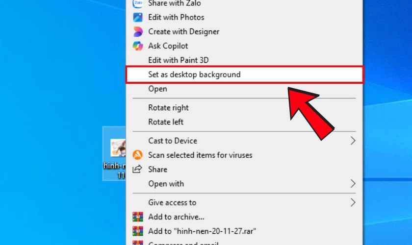 Đặt làm hình nền cho thiết bị của bạn 