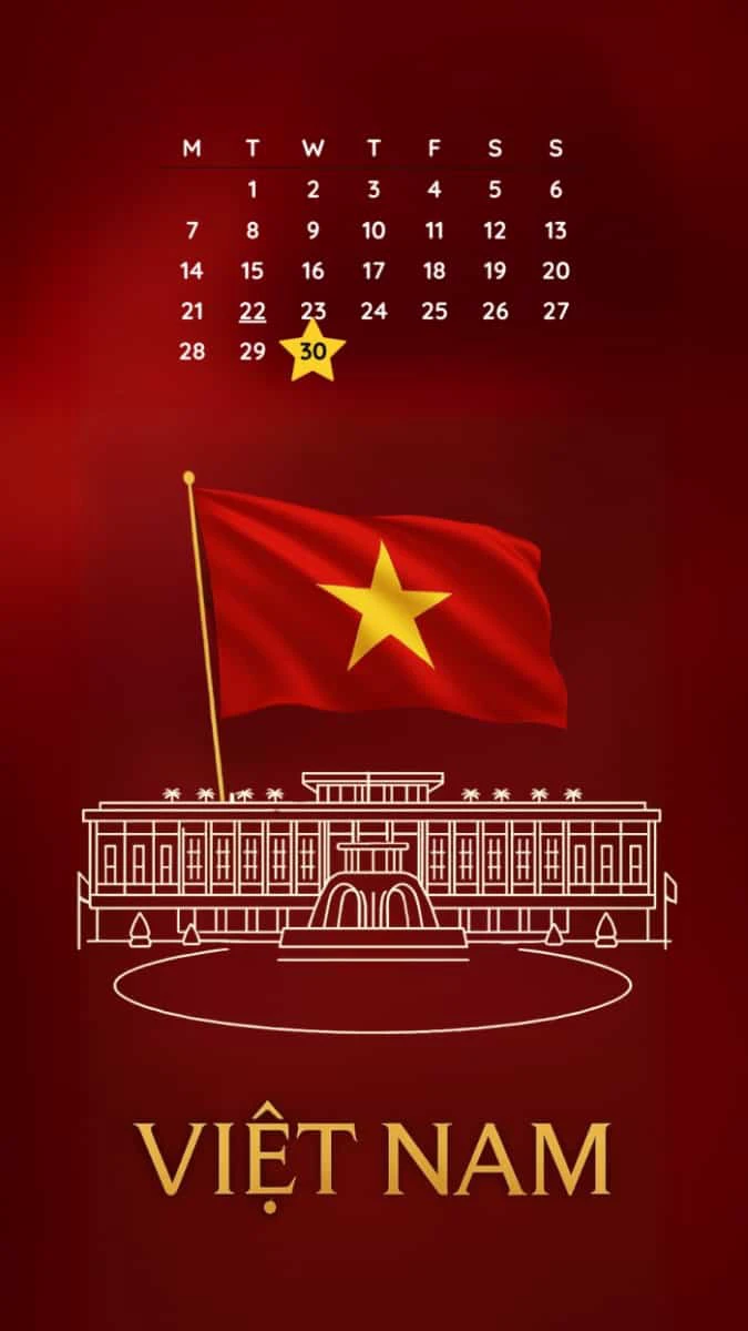 Hình nền 30/4 nền điện thoại chủ đề giải phóng