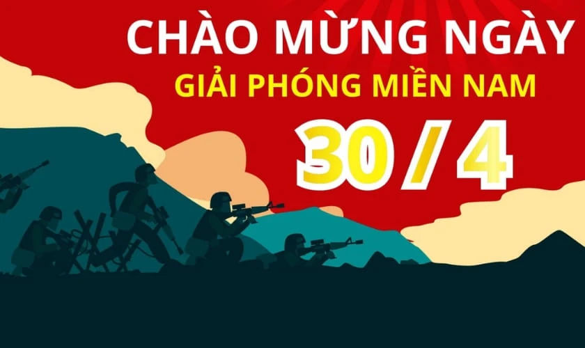 Poster giải phóng miền Nam năm 1975