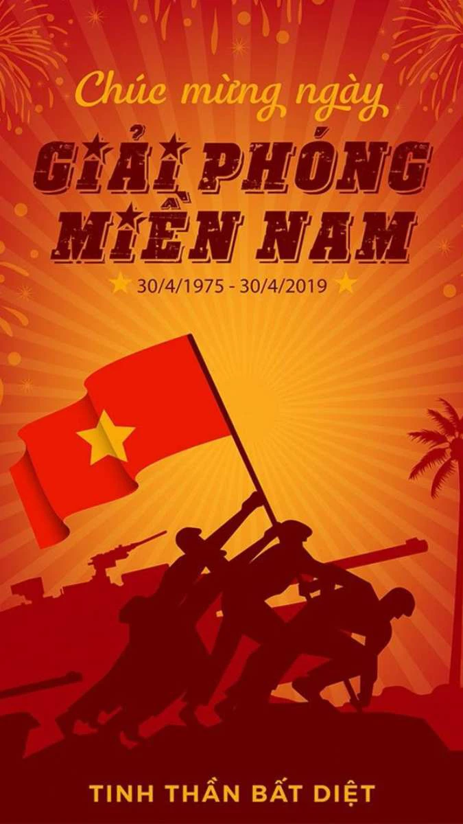 Hình nền 30/4 1/5 cho điện thoại