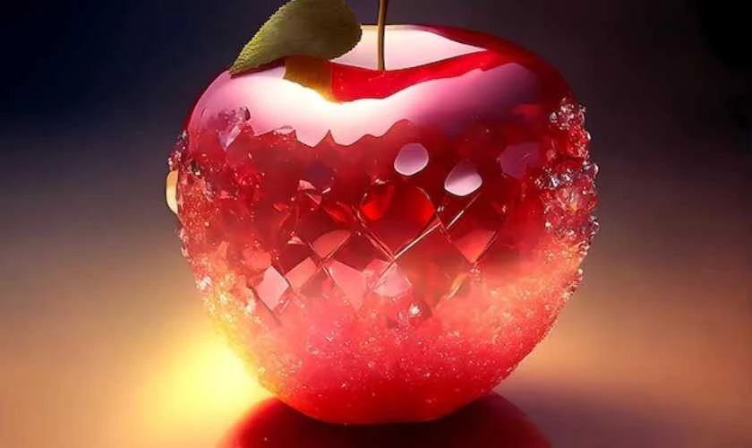 Bộ ảnh 3D chủ đề trái cây dễ thương cho màn hình máy tính