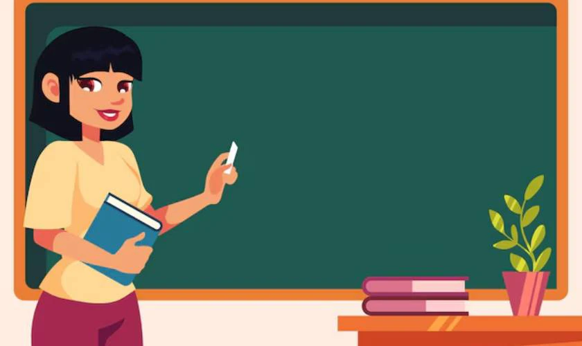 Background PowerPoint Back to School 2025 về thầy cô