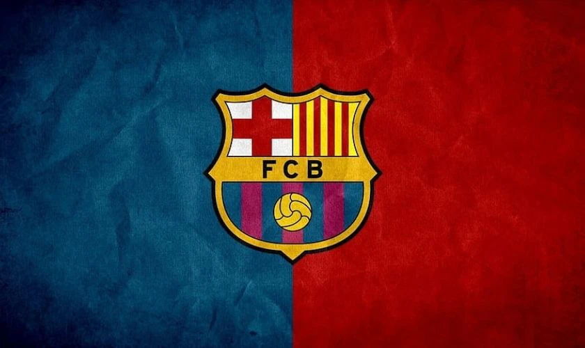 Logo Barcelona làm hình nền máy tính