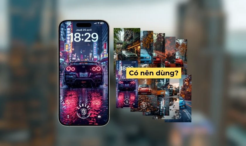 Có nên sử dụng hình nền động cho điện thoại?