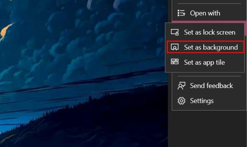 Cách cài đặt hình nền Full HD 1920x1080 cho máy tính