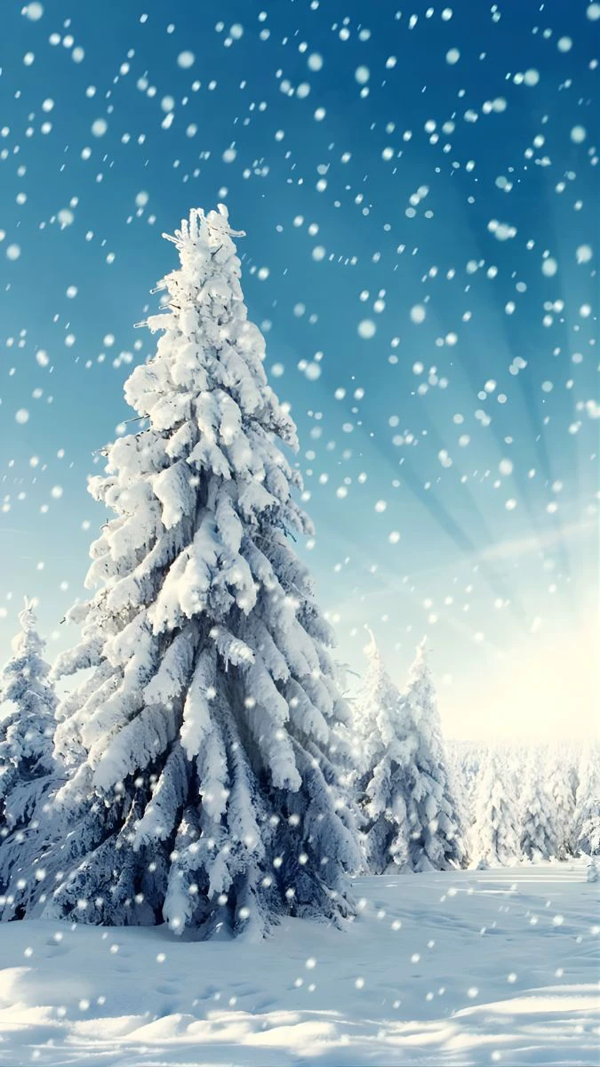 Wallpaper Giáng sinh chủ đề mùa đông