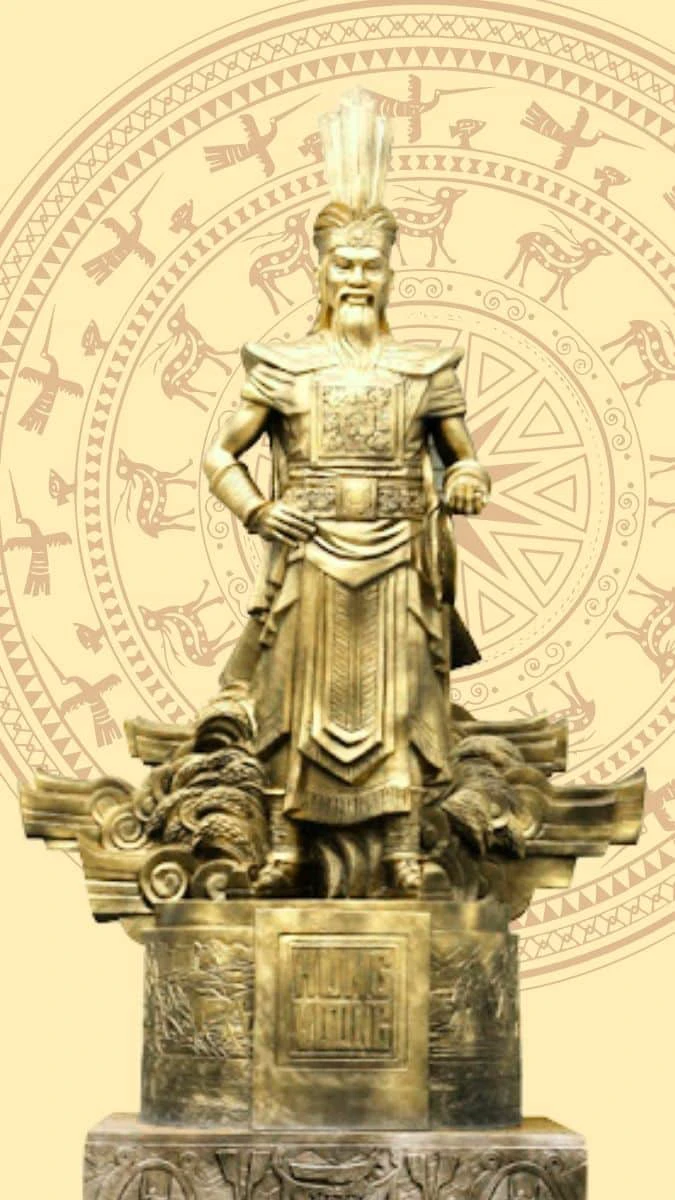 Hình nền Giỗ tổ Hùng Vương đơn giản, full HD