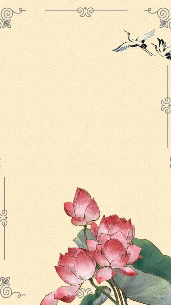 Họa tiết hoa sen