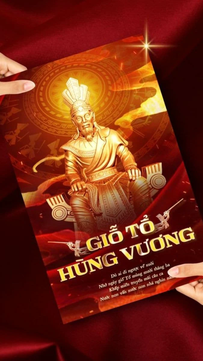 Ảnh nền Giỗ tổ hiện đại