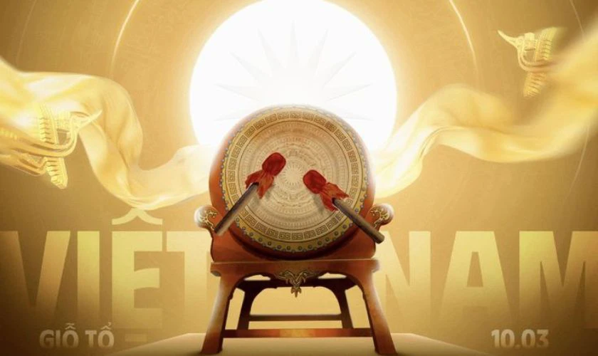 Hình nền trống đồng đầy ấn tượng