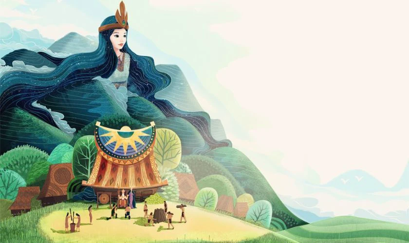 Tranh vẽ chào mừng ngày mùng 10/3