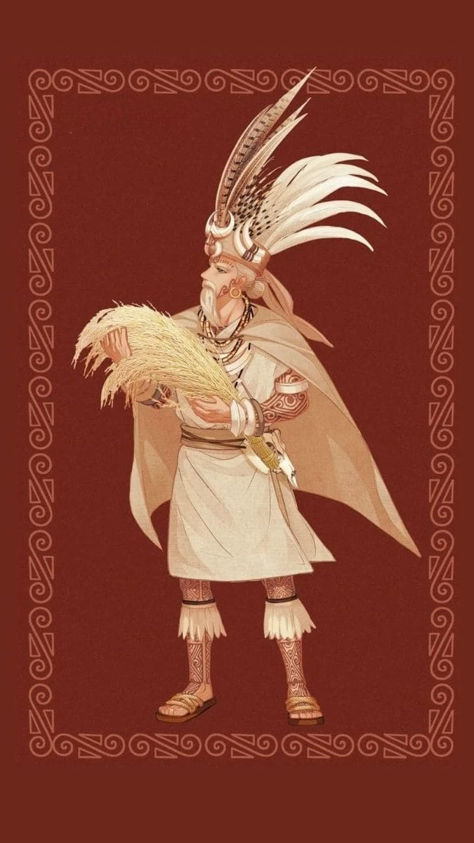 Ảnh nền Vua Hùng tone đỏ