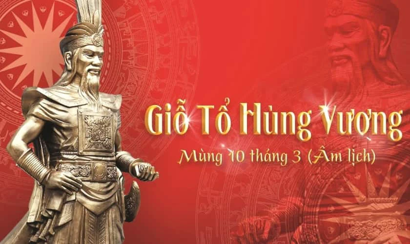 Hình nền Giỗ tổ Hùng Vương 2025 cho máy tính HD