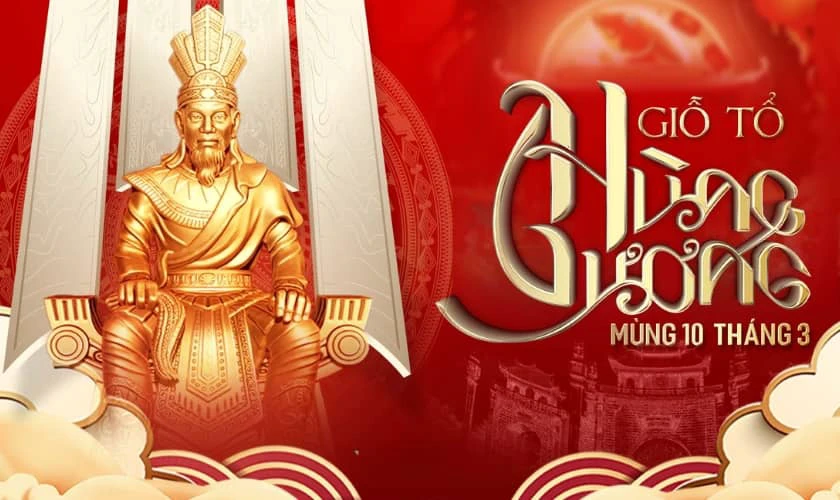 Kích thước hình nền Giỗ tổ Hùng Vương chuẩn