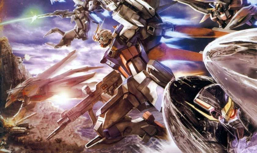 Wallpaper Gundam 4K chiến đấu đầy gay cấn cho máy tính