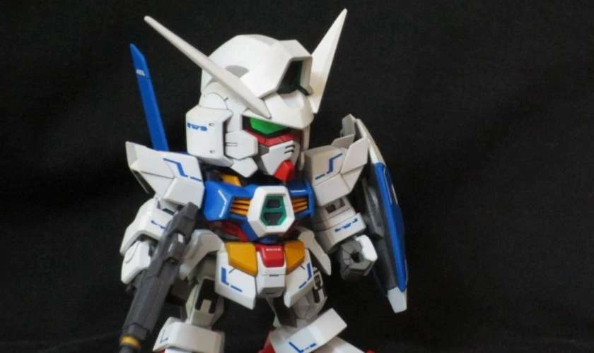 Hình nền Gundam 4K phong cách cute phô mai que