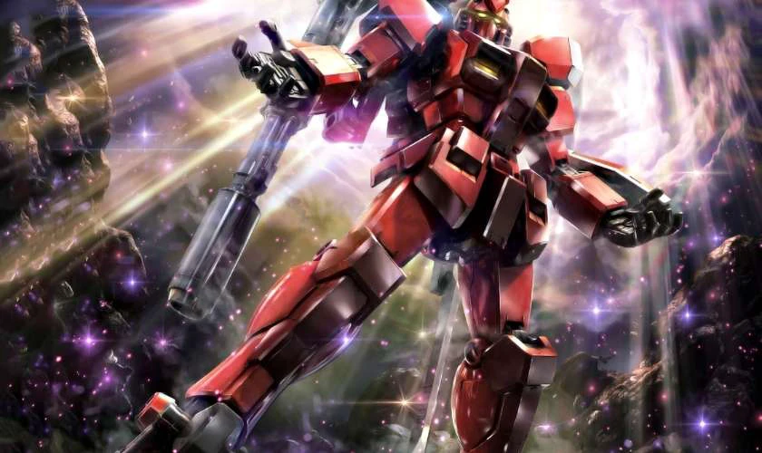 Wallpaper Gundam 4K nhiều màu sắc cho PC