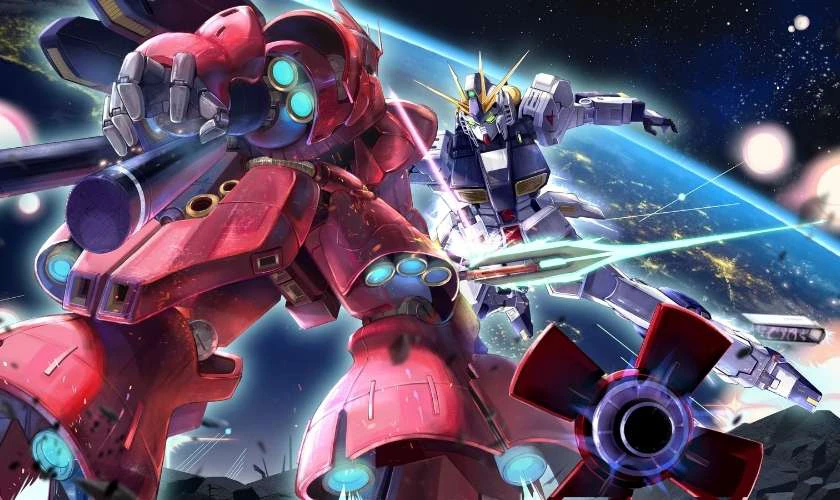 Wallpaper Gundam 4K đa dạng màu sắc cho máy tính