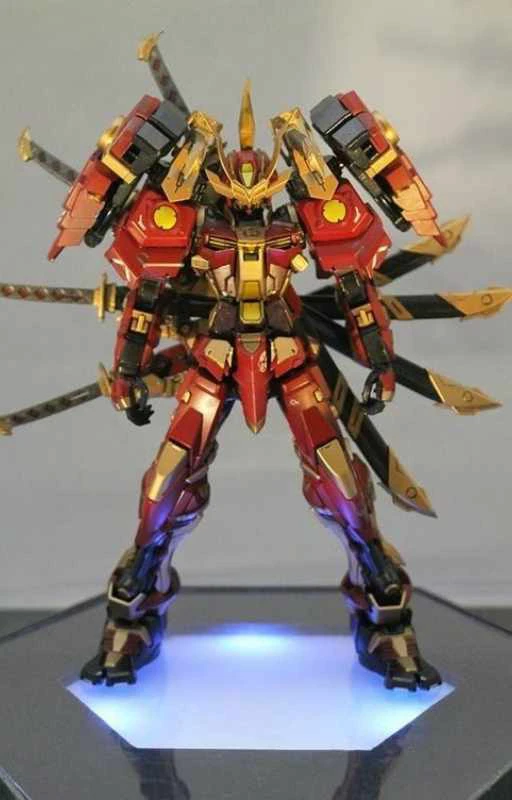 Hình nền Gundam 4K Samurai phong cách Nhật Bản cho điện thoại