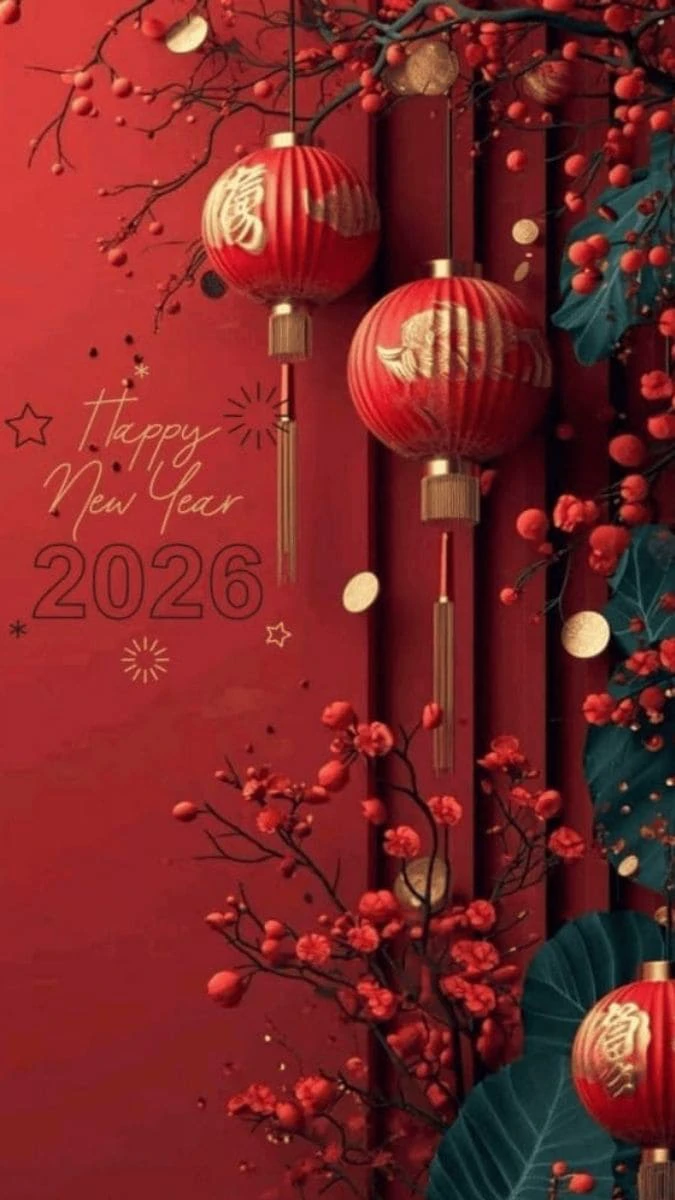 Hình Nền Hoa Đào Ngày Tết 2026 Cho Điện Thoại Đẹp