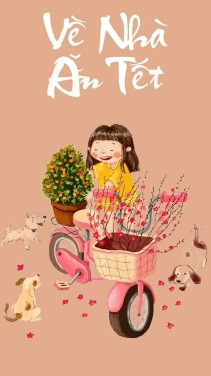 Hình Nền Về Nhà Ăn Tết