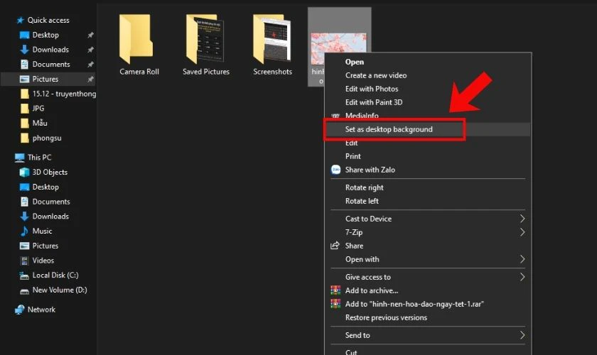 Nhấp Chuột Phải Vào Hình Ảnh