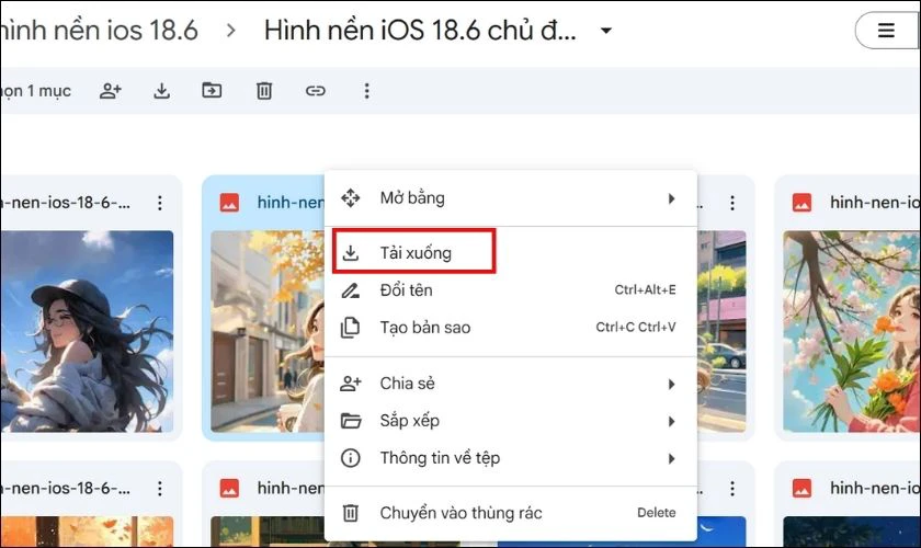Tải hình nền yêu thích