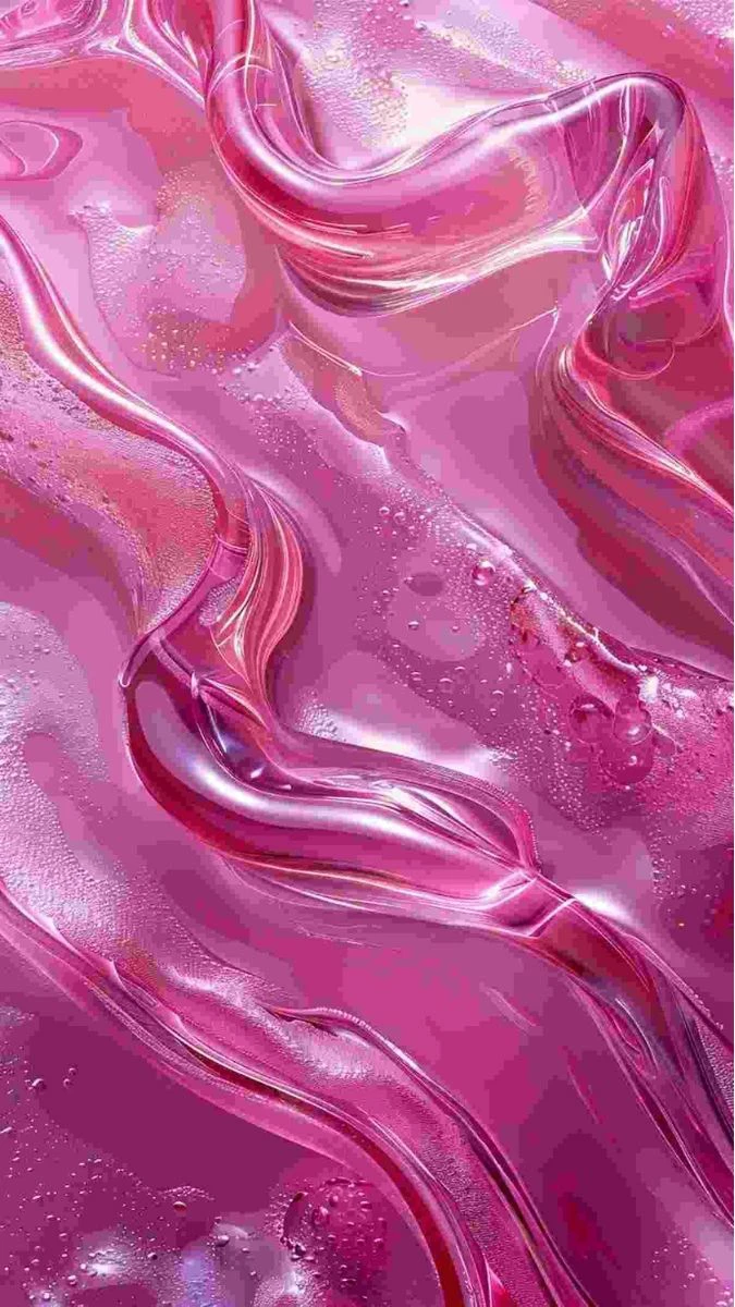 Wallpaper iOS 18.6 4k, 8k tông hồng cho iPhone