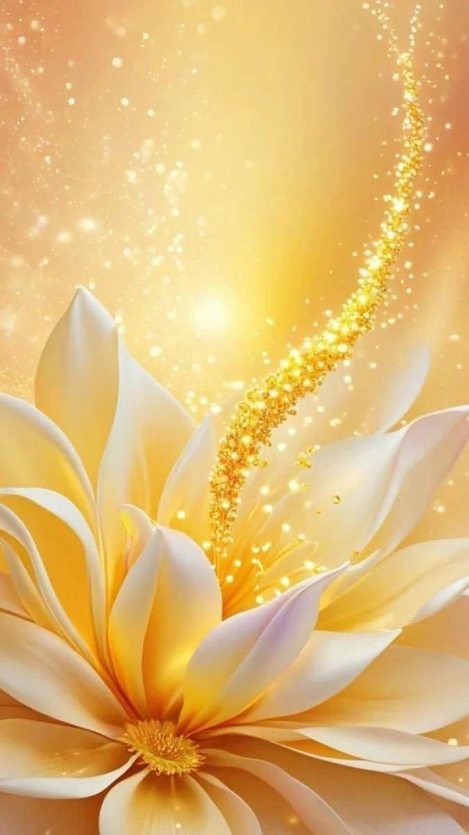 Wallpaper iOS 18.6 màu vàng