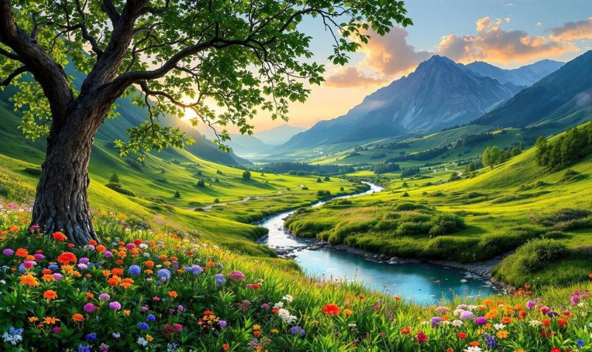 Wallpaper iOS 18.6 chủ đề thiên nhiên đẹp, thơ mộng