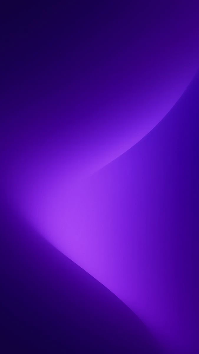Hình nền iOS 19 màu tím huyền bí
