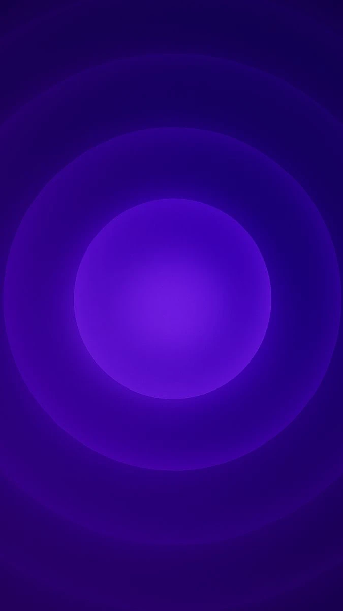 Hình nền iOS 19 màu tím