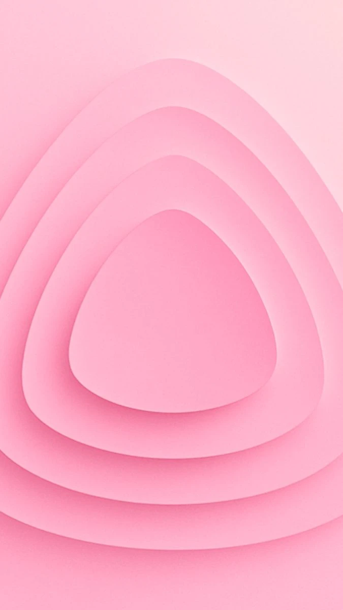 Wallpaper iOS 19 màu hồng nhẹ nhàng