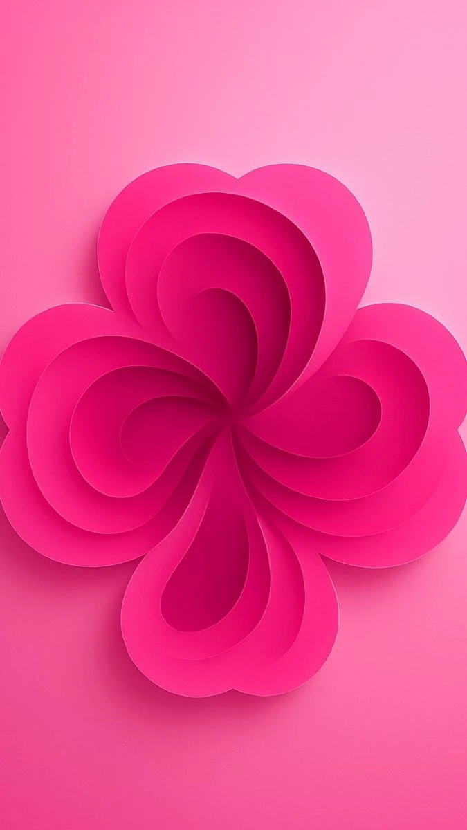 Wallpaper iOS 19 màu hồng, miễn phí tải