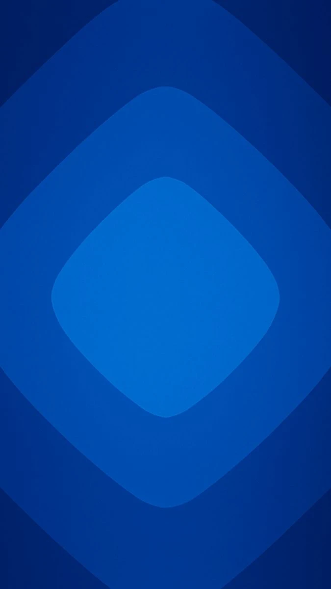 Ảnh nền iOS 19 màu xanh lam cổ điển tải miễn phí
