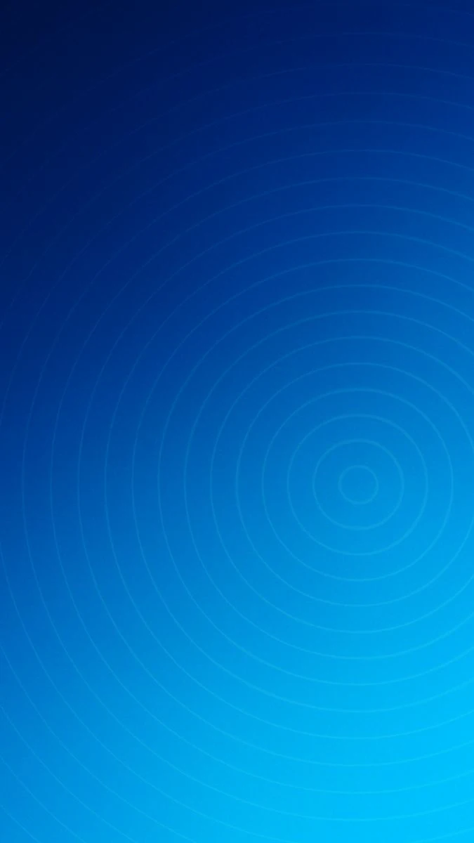 Wallpaper iOS 19 màu xanh lam cổ điển, đơn giản