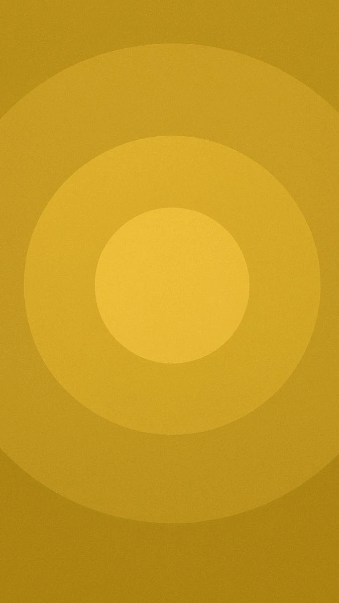 Wallpaper iOS 19 màu vàng ấm áp cho điện thoại