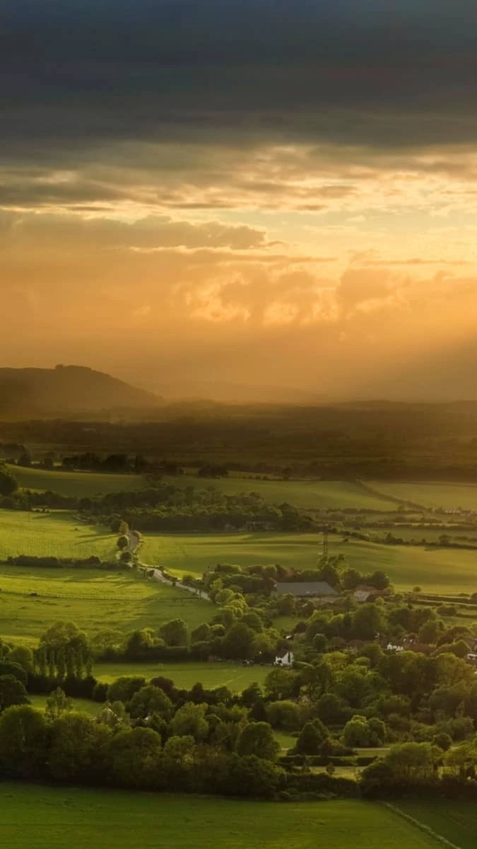 Hình nền iOS 26.2 chủ đề phong cảnh thiên nhiên