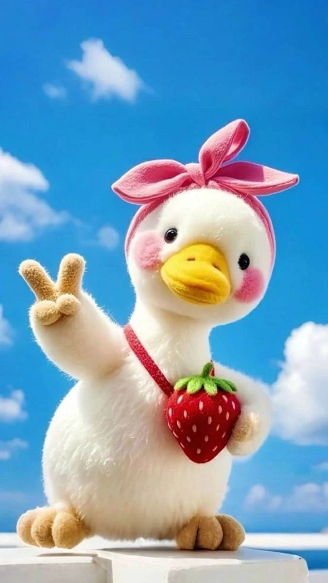 Hình nền iOS 26.2 chủ đề động vật cute