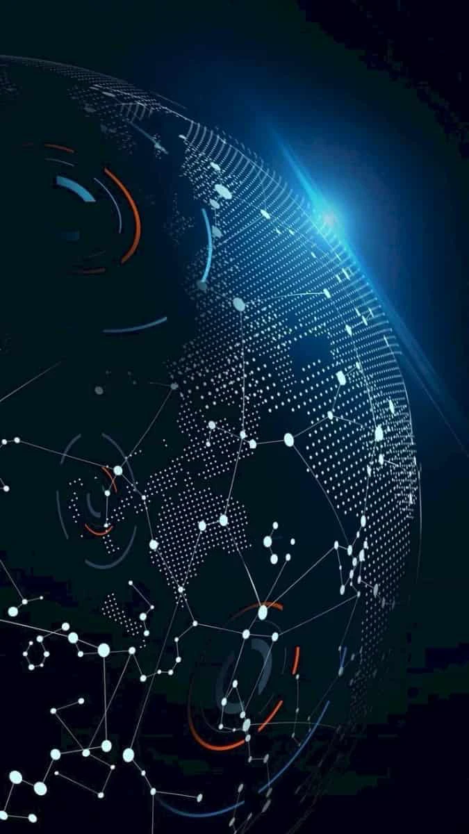 Hình nền iOS 26.2 chủ đề công nghệ 4K 8K