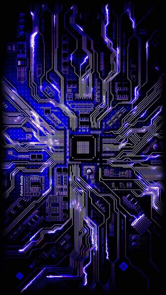 Hình nền iOS 26.2 chủ đề công nghệ ấn tượng